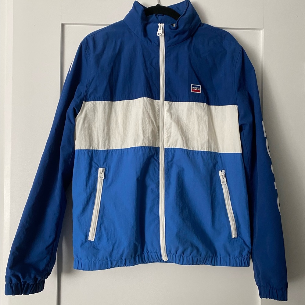 Levi’s Colorblock Windbreaker - Blue (M)